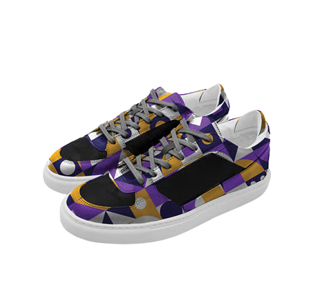 Purple Shoes Man